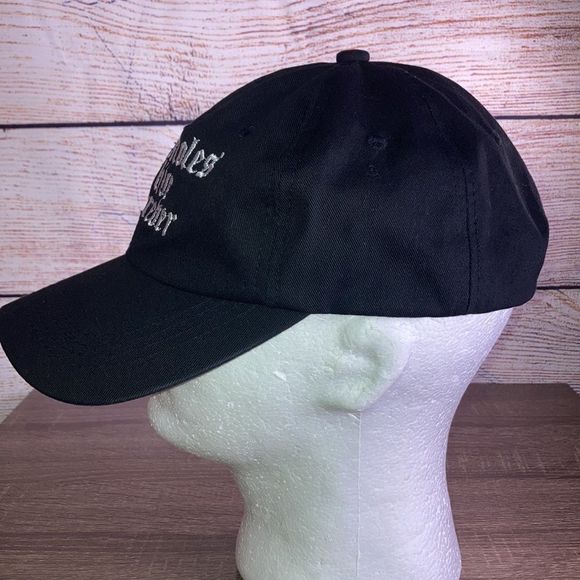 Linda Finegold Aholes Live Forever Cap Black Adjustable Hat - Picture 6 of 10